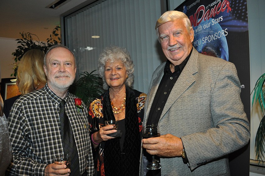 Bob Plunket with Janet and John Hunter