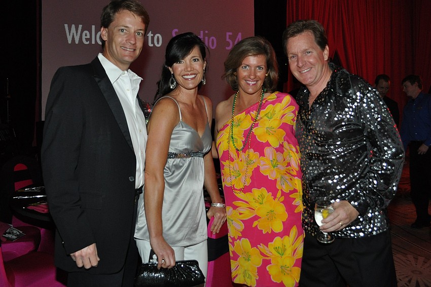 Mick and Malee Potter, Daina and Tony Strong