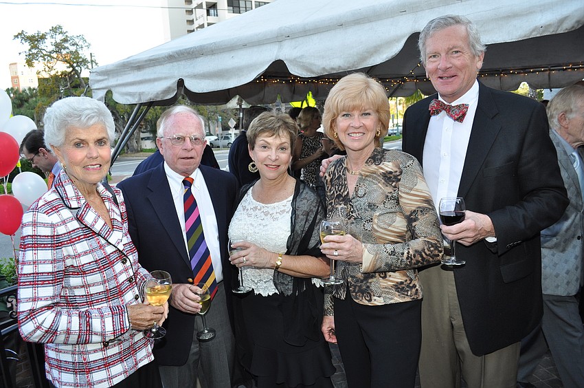 Carol Pregont, Peter and Bonnie Platten and Ellen and Richard Horak