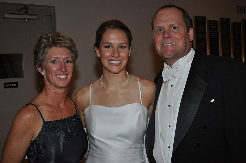 Teresa, Caroline and Jim Rawe