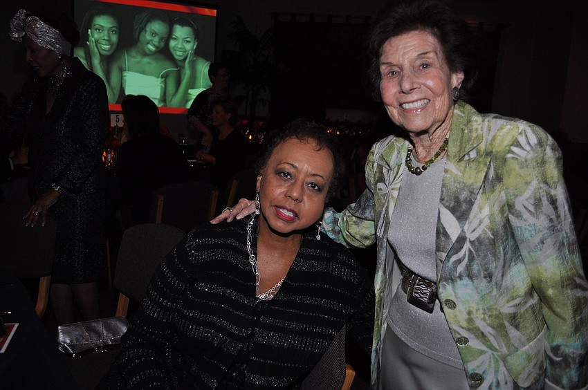 Dr. Jacqueline Ray and Jean Germain