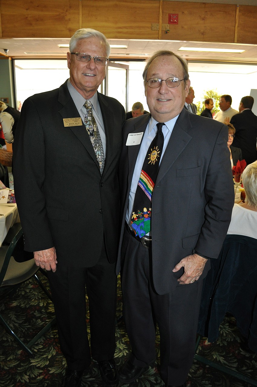 Mack Reid and honoree Hon. Chief Judge Lee Haworth