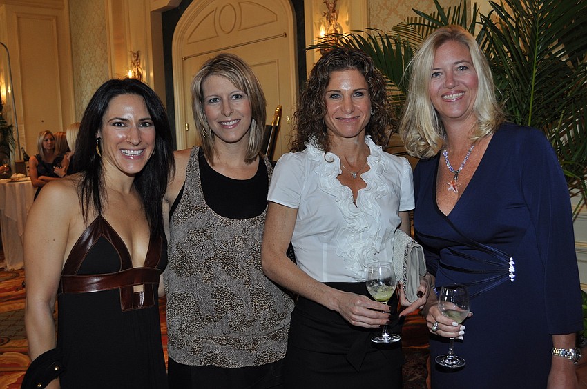 Erica Rell, Courtney Rosenthal, Bonnie London and Melissa Jekonski