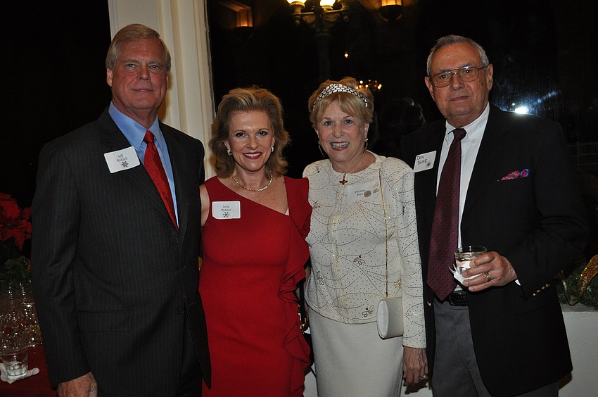 Jeff and Julie Riddell with Paulette and Don Blair
