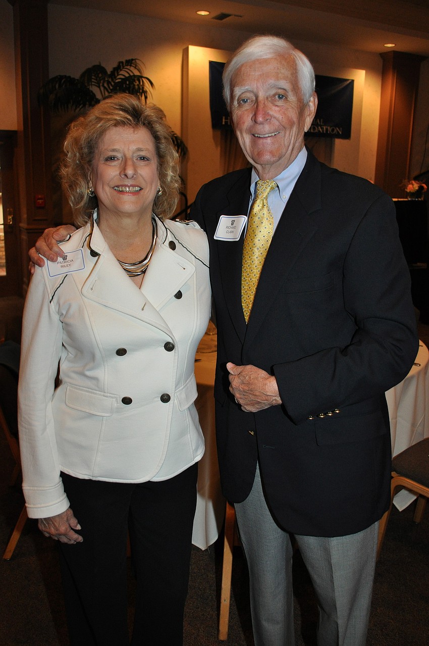 Patricia Riley and Richard Clark