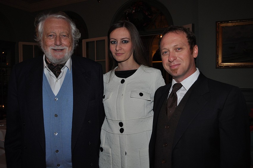 Piero Rivolta, Ivana Lucic and Renzo Rivolta