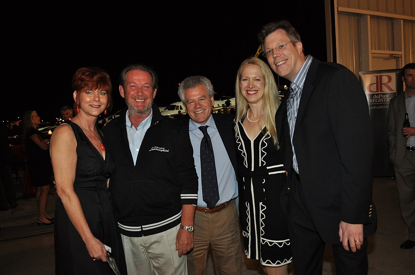 Marilee Roberts, Valentino Balboni, Onofrio Triarsi, Ariane and Bob Dart