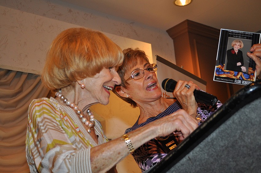 Flori Roberts and Karin Gustafson