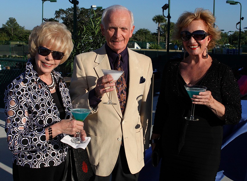 Elizabeth and Ed Roberts with Gail Johnson