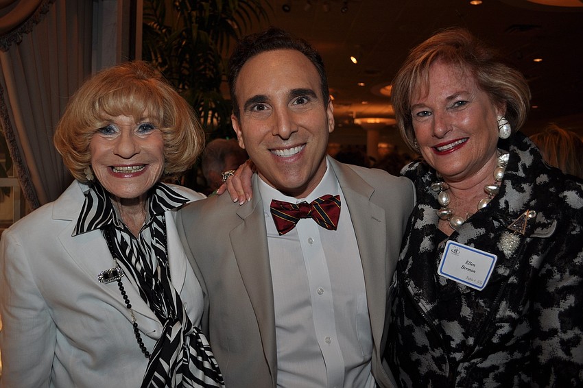 Woman of Valor Flori Roberts with Brian Lipton and Ellen Berman
