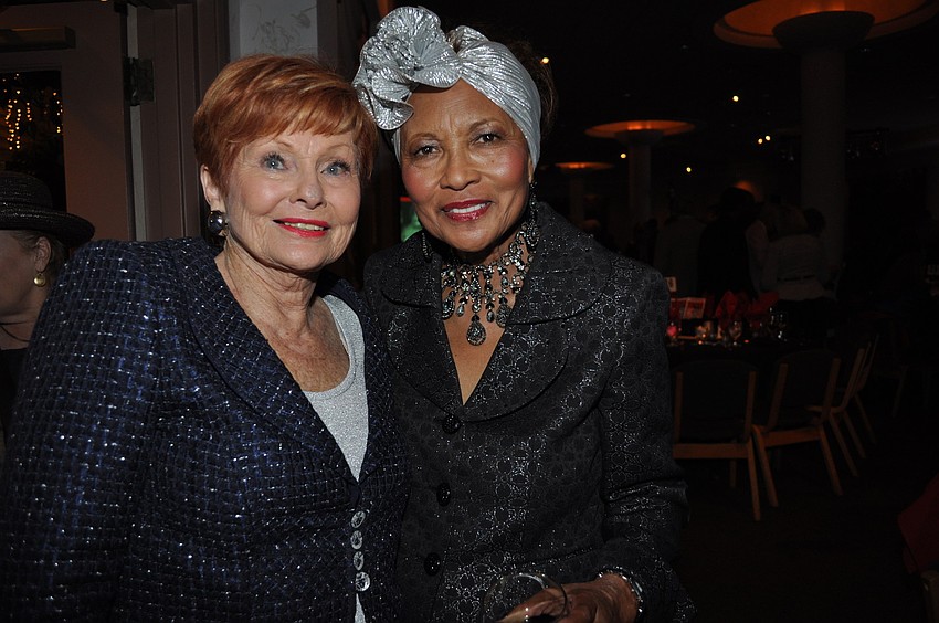 Mary Ann Robinson and Audrey Coleman