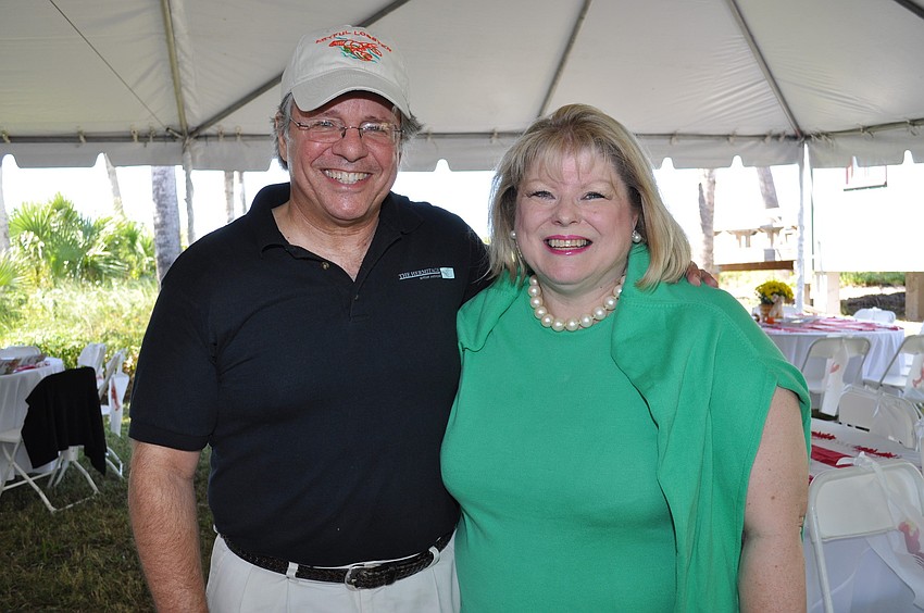 Bruce Rodgers and Chairwoman Debbi Benedict
