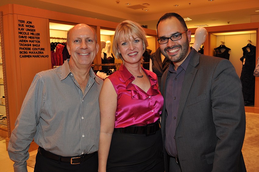 Mike Rogers, Veronica Brady and Roger Capote