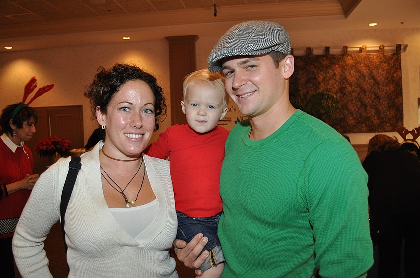 Mindy, Magnus and Wayne Rollins