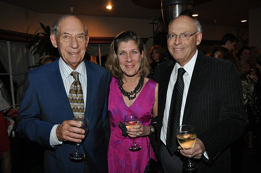 Harold Ronson with Norma and Jim Koppel