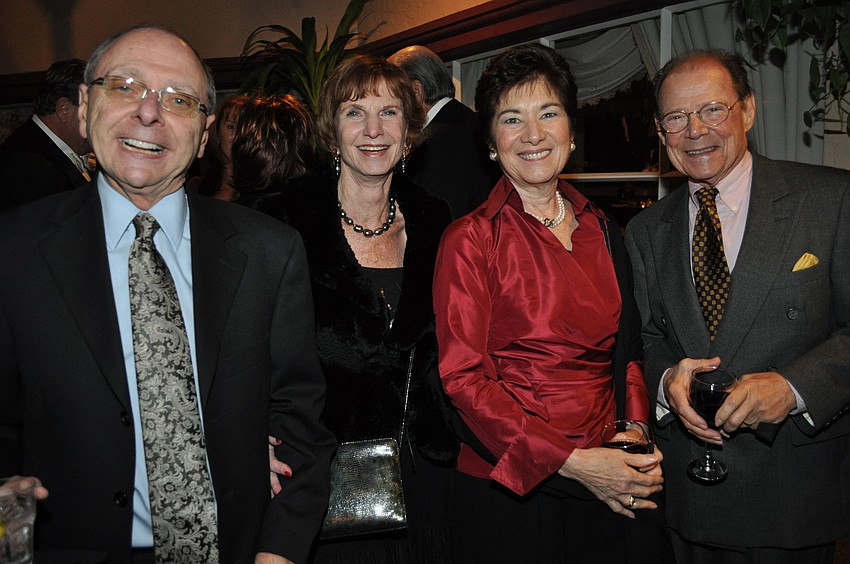 Alfred and Adela Rose, Marie and Donald Monsky