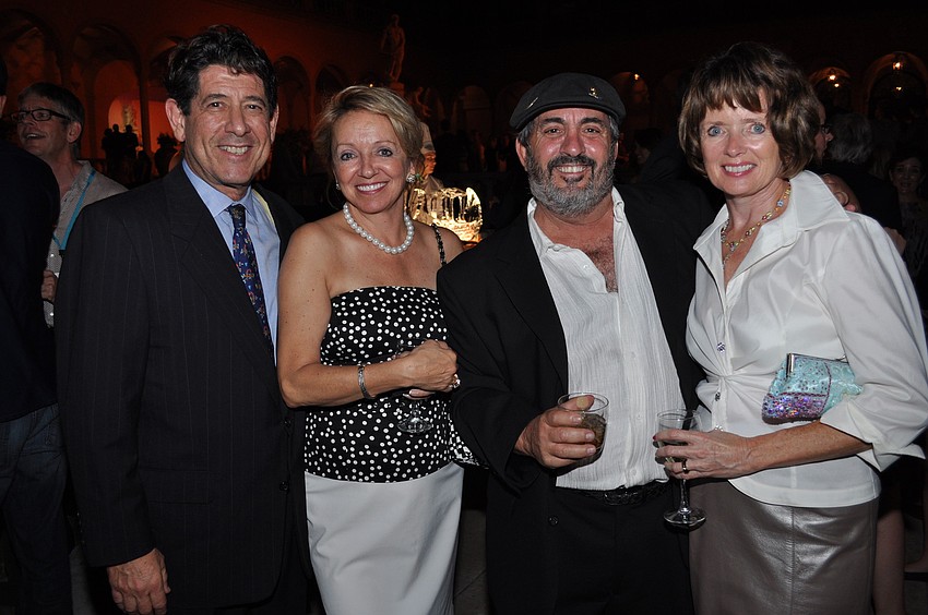 Harry Rosenblum, Bibiann Allard and Steven and Joan Haber