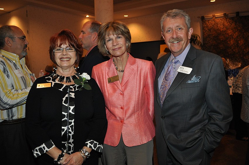 Lynne Ross, Suzanne Atwell and Phil King