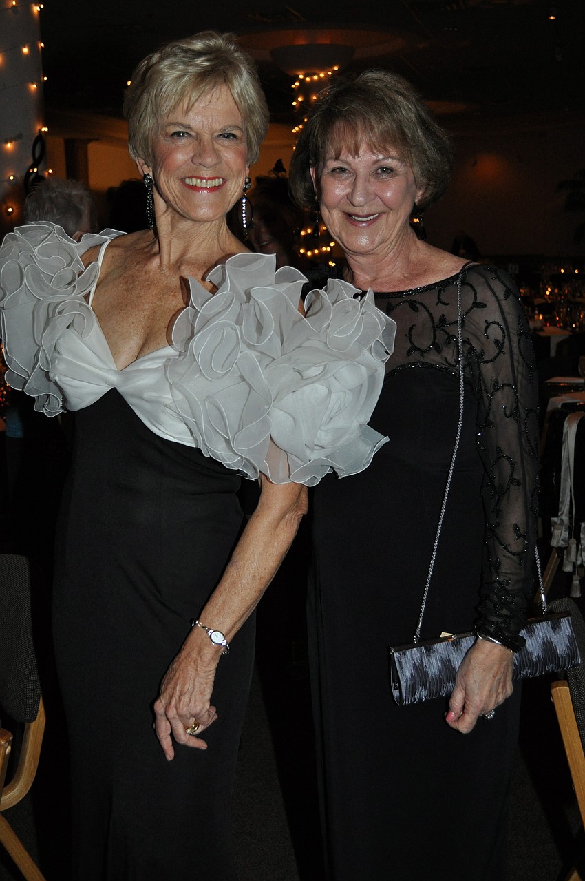 Lee Dougherty Ross and Chairwoman Janice Landauer