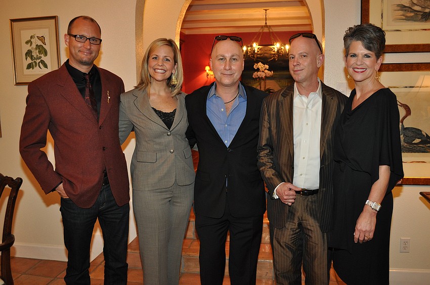 Robert Roubideaux, Beth Bobb, Yanni Kyriazis, David Lee Holland and Sally Schule