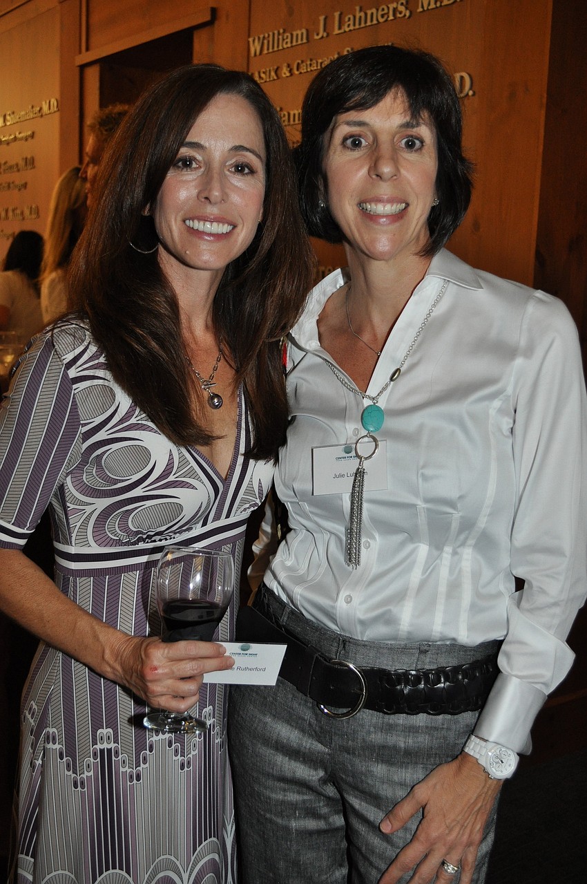 Jolane Rutherford and Julie Luhrsen