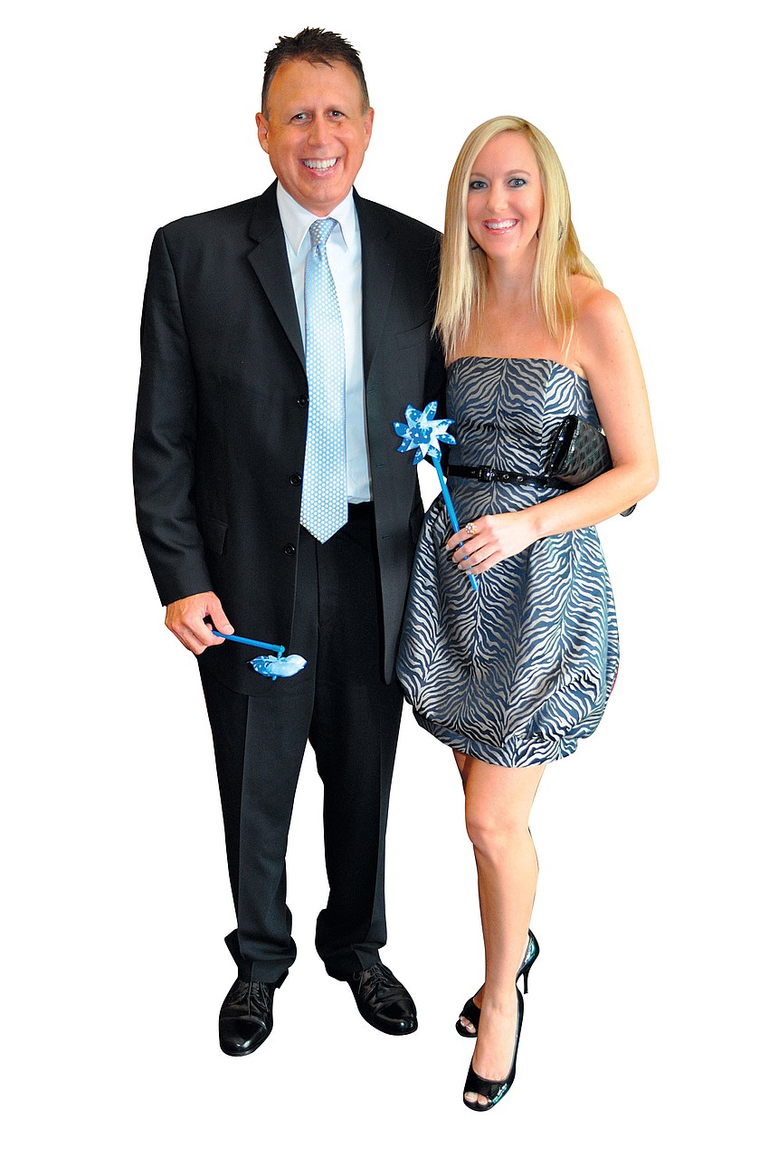 Shane Saah and Bridgid Hewes at Children First's 50th Anniversary Gala in May.