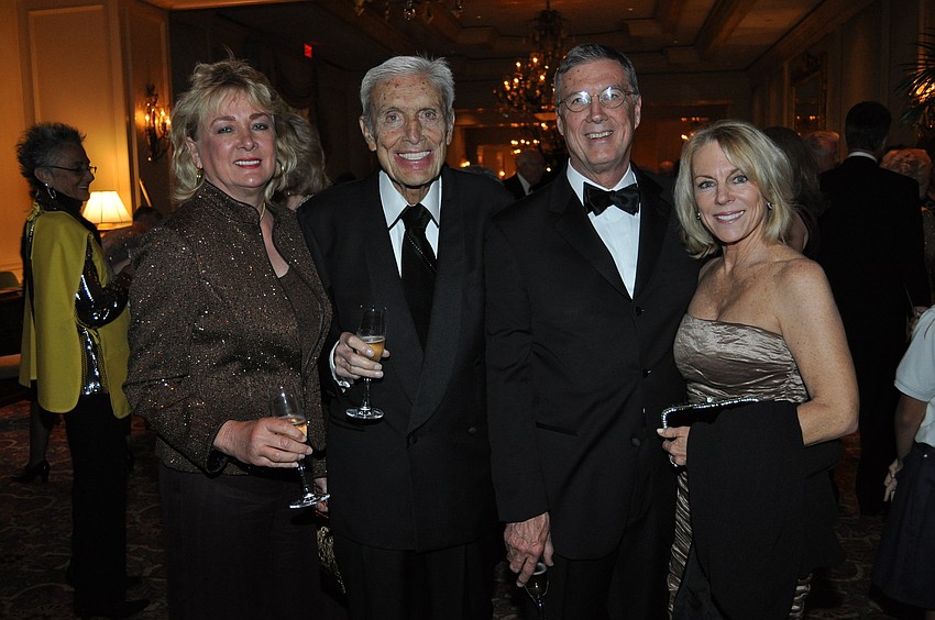 Paulette and Marty Samowitz with Michael Welly and Lynn Weddington