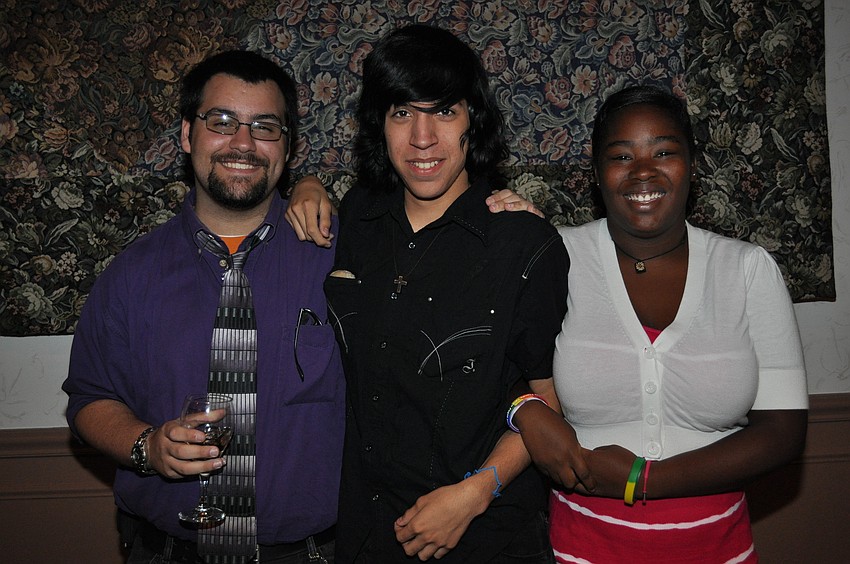 Charles Sanfilippo, Ernesto Cordova and Sabrina Cummings