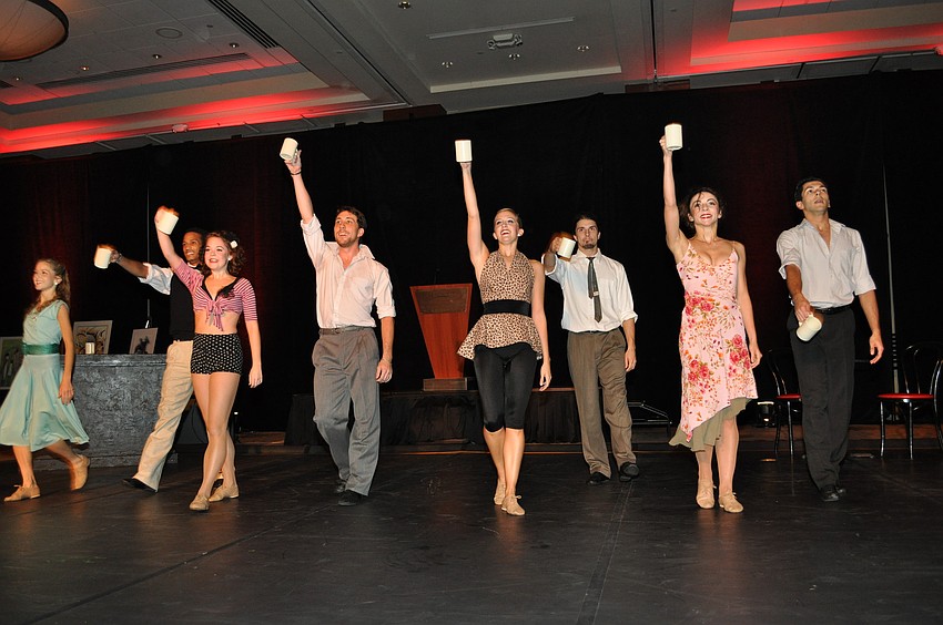 The Sarasota Ballet was one of many arts groups who performed at the gala