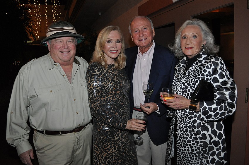 Larry Saslaw, Margaret and Bill Wise and Sharon Black Floyd