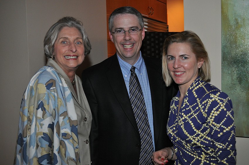 Michael Saunders, Joe McKenna and Anne Igelbrink of Christie's New York