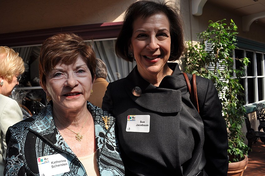 Kathy Schersten and Sue Jacobson