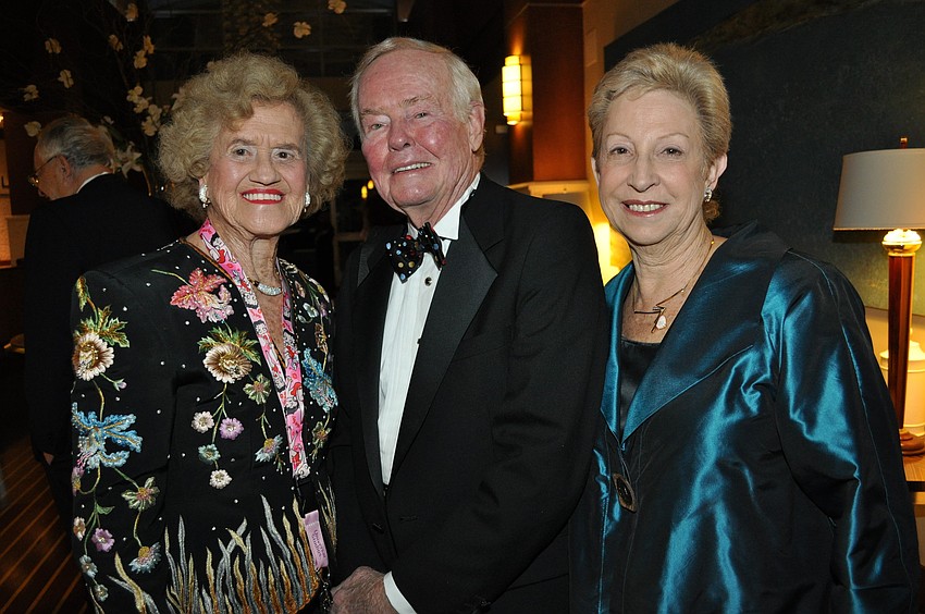 Betty Schoenbaum, Jim Herrington and Carol Camiener