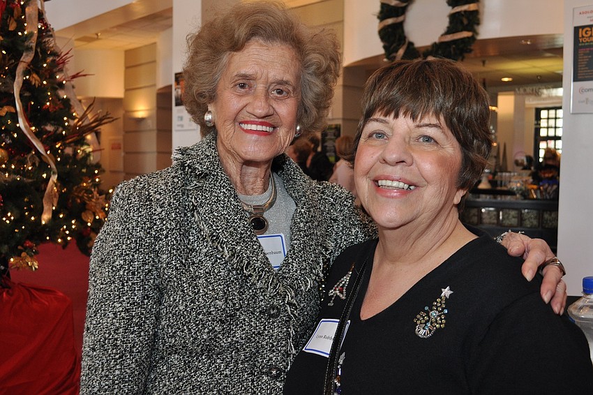 Betty Schoenbaum and Lynn Robbins