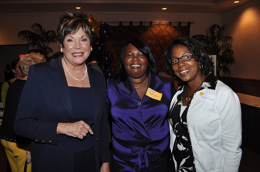 Marilyn Schott, April Glasco and Michelle Carroll
