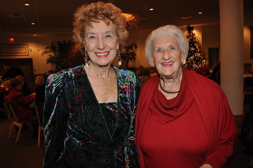 Association President Bobbye Schott and event co-chair Virginia Page
