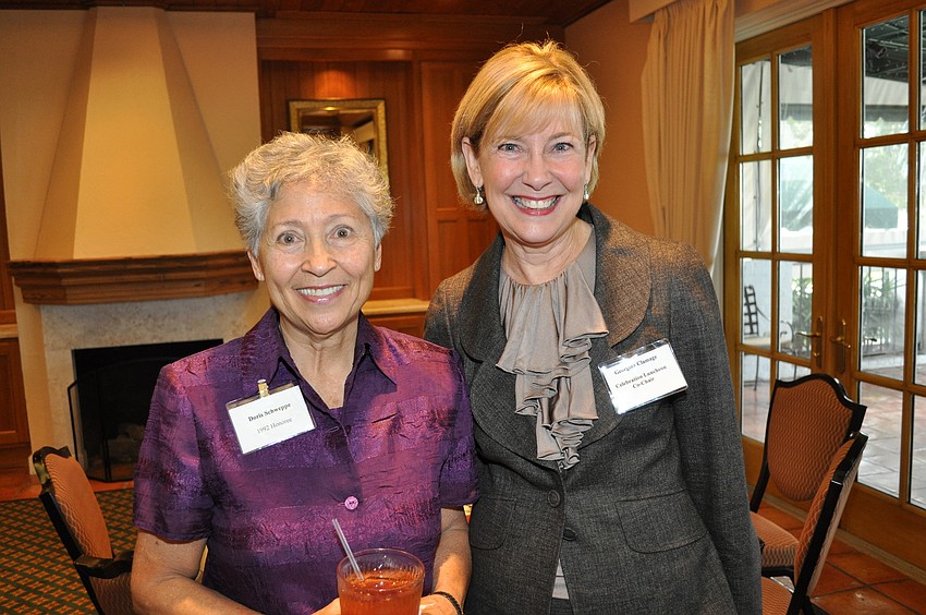 Doris Schweppe and Georgina Clamage