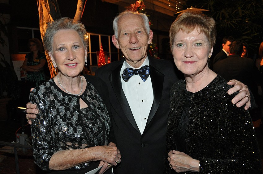 Betty Castigliano-Scott with Lee and Suzanne Thacker