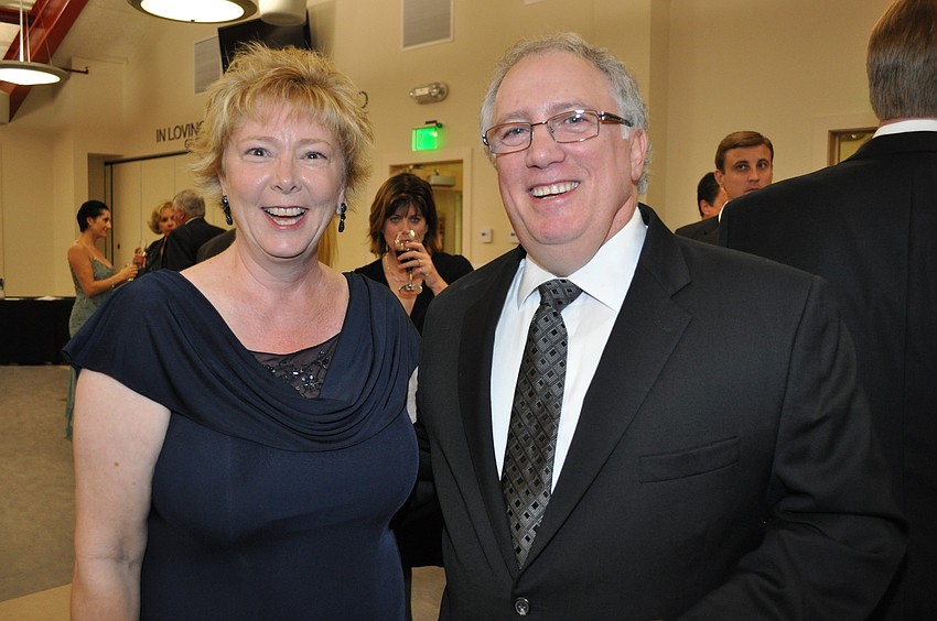 Fran Sdao and Dr. Richard Brown