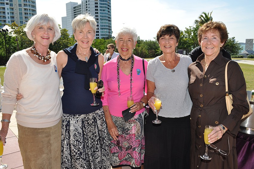 Clare Segall, Mary Lou Morton, Elaine Rosen, Ruthann Bromley and Ellen Prisco