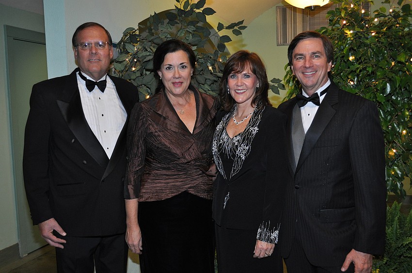 Jud and Jacki Boedecker with Robin and Mark Serbin