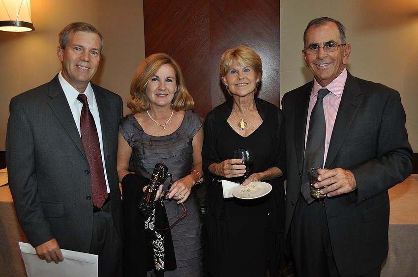 David and Amy Sessions, Kathy Simonds and Anthony Ferretti