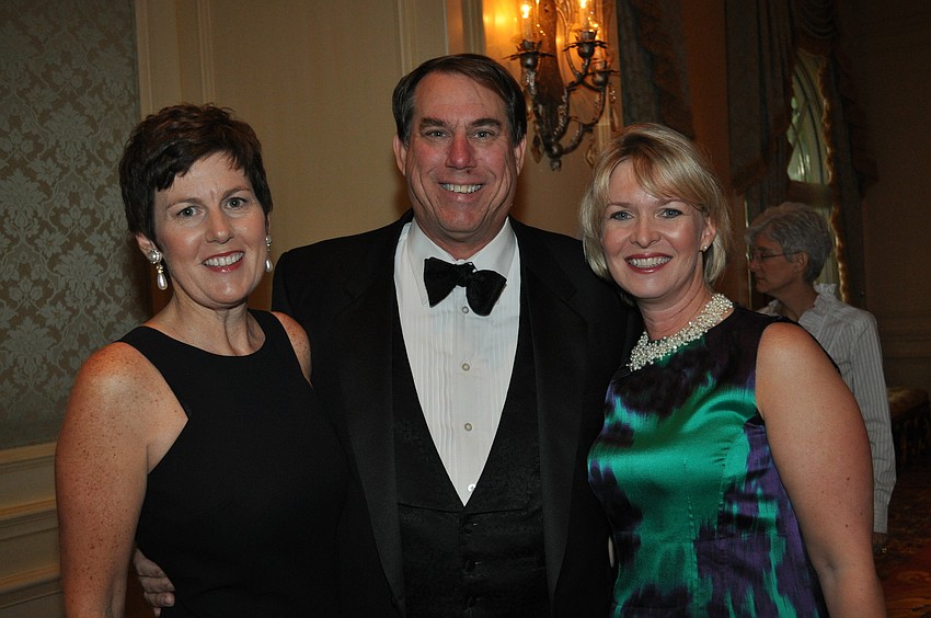 Kim and Rick Seyer with Veronica Brady