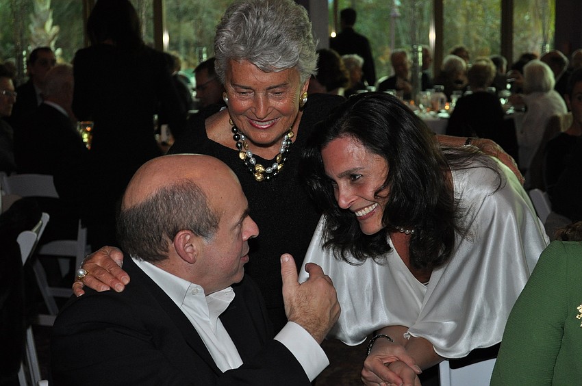 Natan Sharansky, Ruth Ades and Sara Ades Goodwin