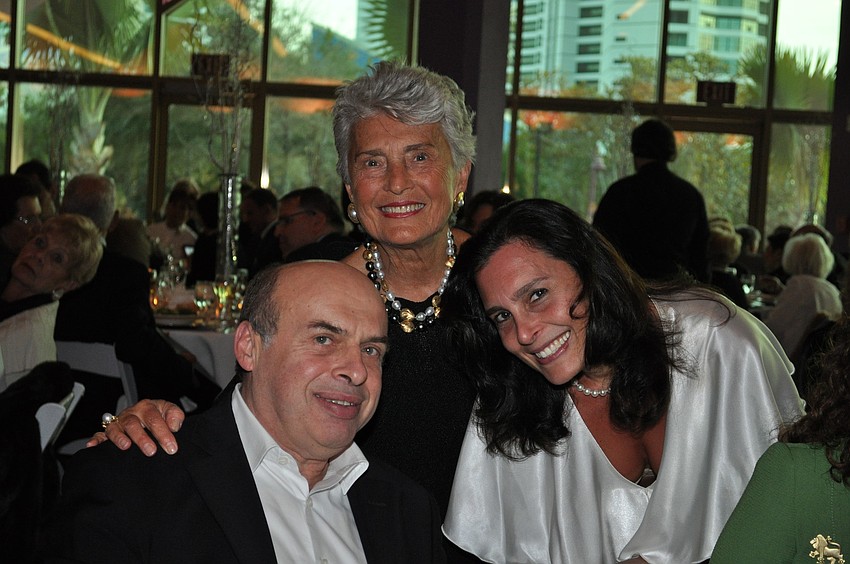 Natan Sharansky, Ruth Ades and Sara Ades Goodwin