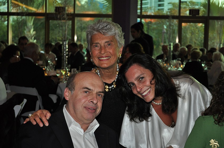 Natan Sharansky, Ruth Ades and Sara Ades Goodwin