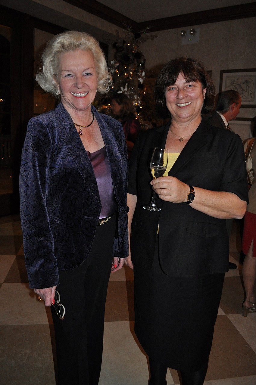 Stephanie Shaw and Patricia Horne