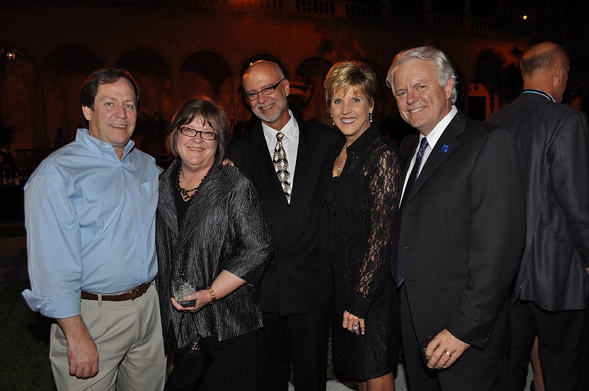 Michael Shelton, Kathy Killion, Steve Miles, Margaret Callihan and Dennis Stover