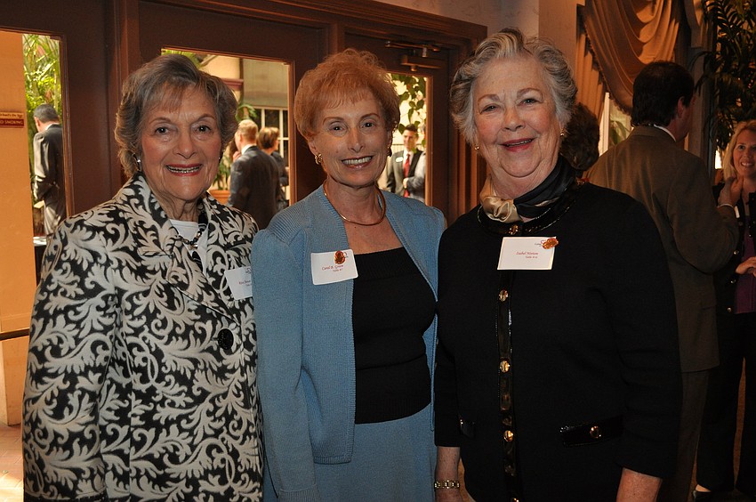 Rita Shewer, Carol Green and Isabel Norton