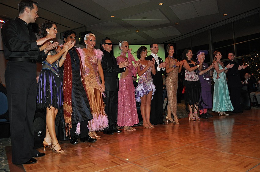 All of the evening's  performers